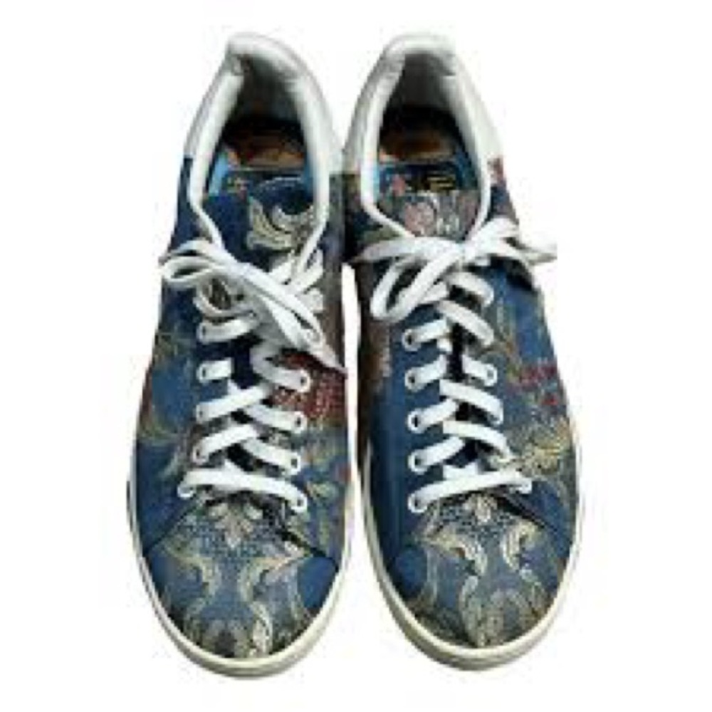 Adidas X Pharrell Williams X Stan Smith “Jaquard” Floral Sneakers